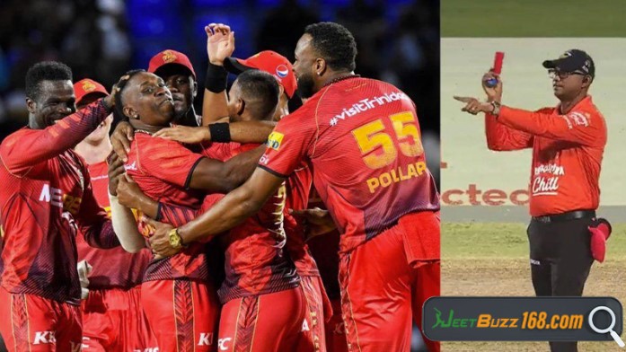 CPL Live Update: Trinbago Knight Riders Make History with First Red Card